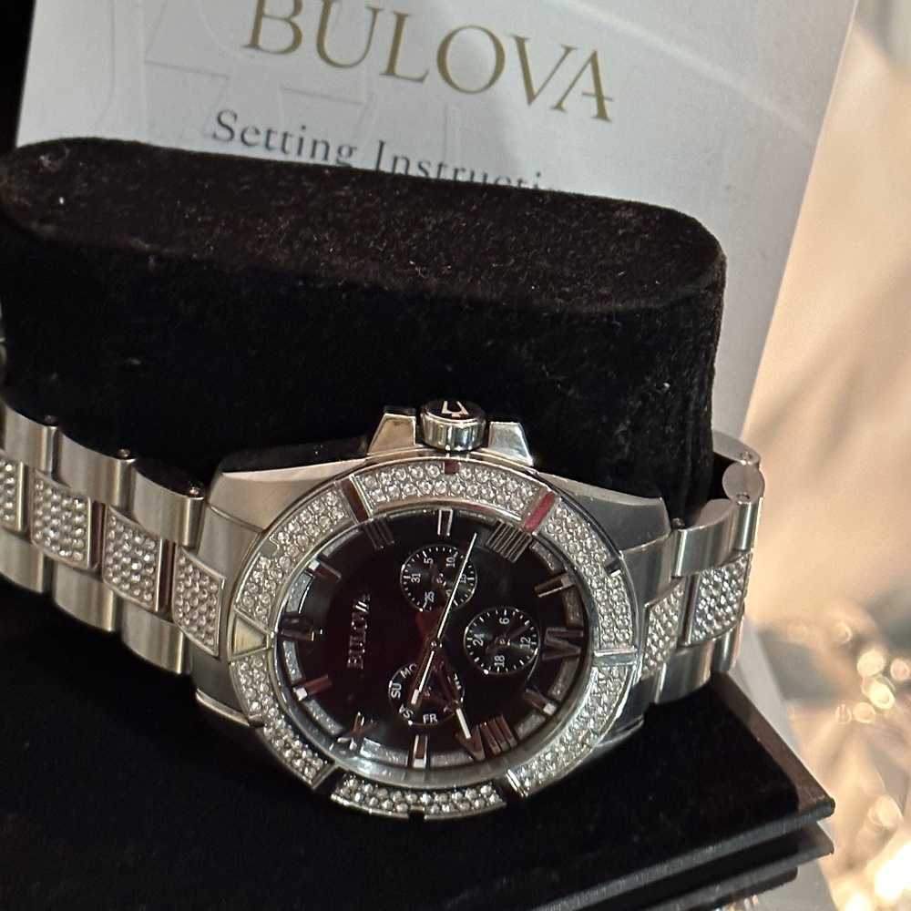 Bling bling watch